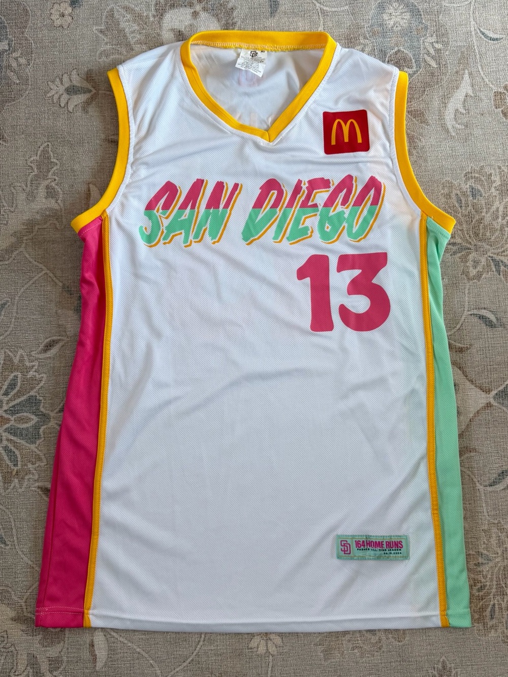 San Diego Padres City Connect Basketball Jersey Medium